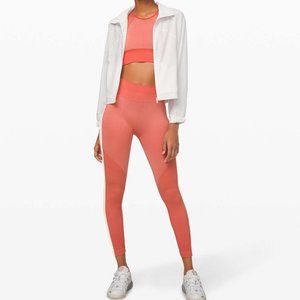 Lululemon Ebb to train sports bra and leggings